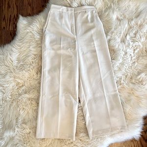 NWT Zara cream cropped dress pants size medium.